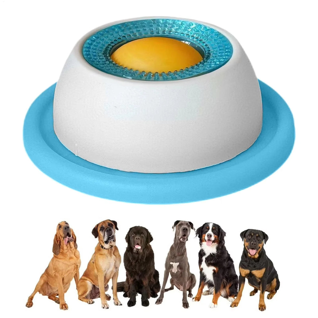 Lick Toys for Dogs Interactive Dog Toys Slow Feeder Food Dispenser for Puppy Training Enrichment Cat Feeding Crate Accessory