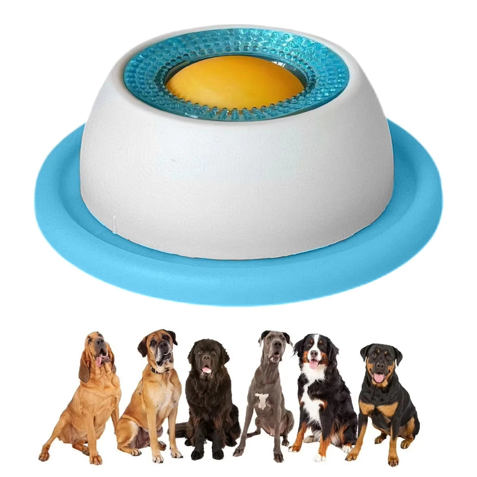Lick Toys for Dogs Interactive Dog Toys Slow Feeder Food Dispenser for Puppy Training Enrichment Cat Feeding Crate Accessory