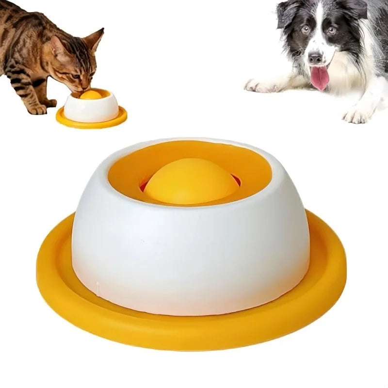 Lick Toys for Dogs Interactive Dog Toys Slow Feeder Food Dispenser for Puppy Training Enrichment Cat Feeding Crate Accessory