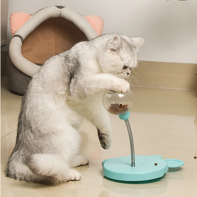 Interactive Treat Dispensing Ball – Slow Feeder Puzzle Toy for Cats & Dogs