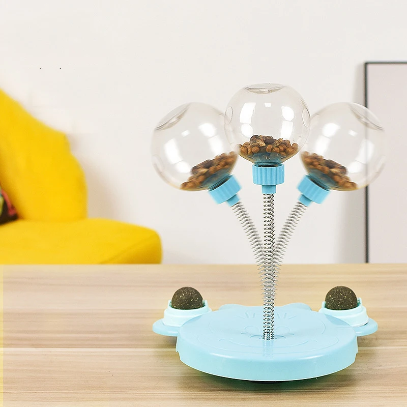 Interactive Treat Dispensing Ball – Slow Feeder Puzzle Toy for Cats & Dogs